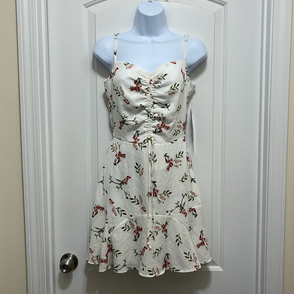 Trixxi Floral Print Dress